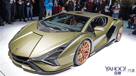 【2019法蘭克福車展】限量63部的終極一閃！lamborghini Sián榮登油電王者之座 Yahoo奇摩汽車機車