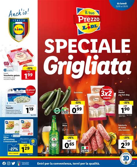 Volantino Lidl Speciale Grigliata Fino Al 29 05 Dal 23 05 2022