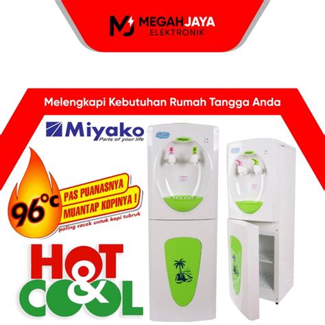 Jual MIYAKO DISPENSER WD HC WD HC COOL AND HOT GARANSI RESMI Shopee Indonesia