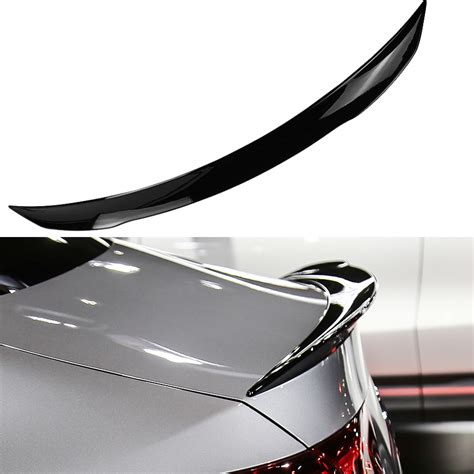 Amg Style Carbon Fiber Rear Boot Wing Spoiler Suitable For Mercedes