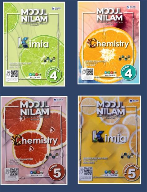 Modul Nilam Kimia Chemistry Form Edisi Lazada