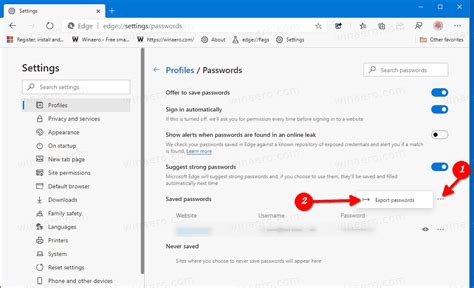 Export Saved Passwords In Microsoft Edge Chromium To Csv File En Buradabiliyorum