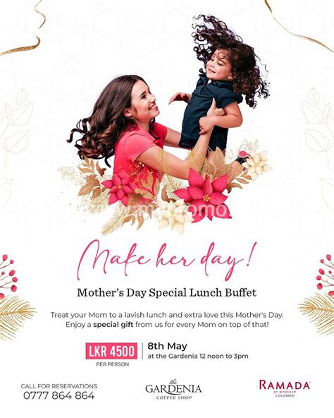 Enjoy A Special Mothers Day Lunch Buffet At Ramada