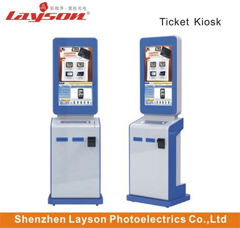 49 Inch Touchscreen Monitor Kiosk Touch Screen Ticket Vending Machine