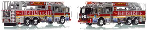 Fire Replicas Fdny Ladder 343 Scale Model