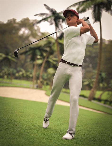 AH dForce Golf Outfit For Genesis 9 | Daz 3D