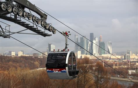 Московская канатная дорога на воробьевых фото