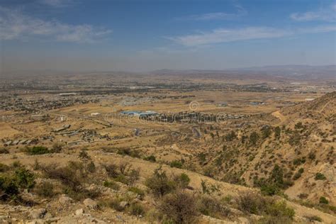 Aerial View Of Mekele Ethiopi Stock Photo Image Of View Scene