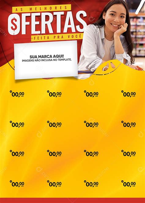 Encarte Social Media Supermercado As Melhores Ofertas Feita Pra Voçe