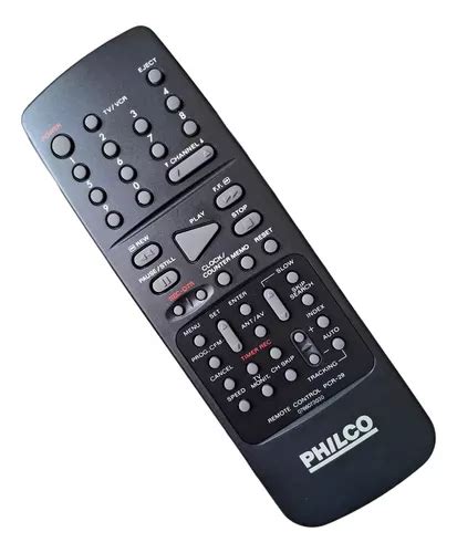 Controle Remoto Philco Pcr 29 Para Vídeo Cassete Pvc8400 MercadoLivre