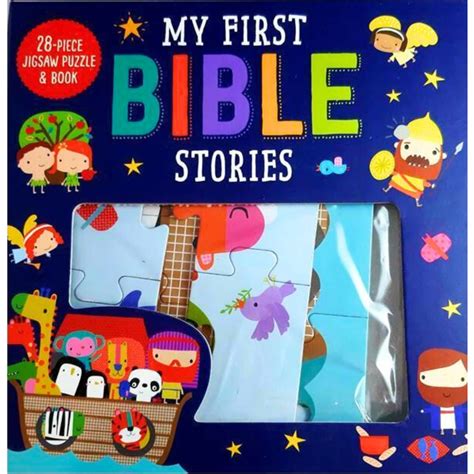 My First Bible Stories Jigsaw Puzzle And Book Books And Jigsaws For Kids