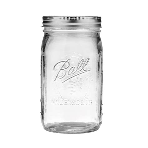 Buy Ball Wide Mouth Quart Oz Mason Jars With Lids And Bands For