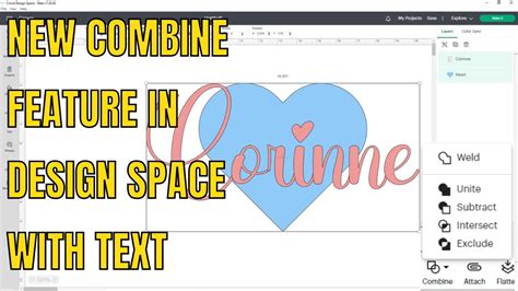 Cricut Update Combine Feature Using It With Text Design Space Updates