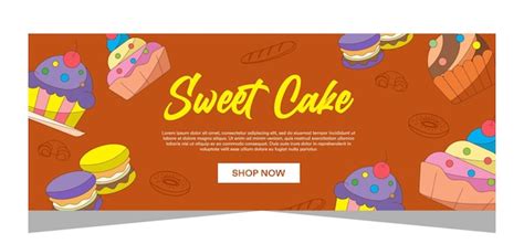 Premium Vector | Bakery template banner design