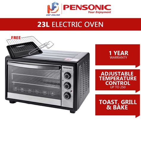 Pensonic Electric Oven 23 L Peo2305 Peo 2305 Shopee Malaysia