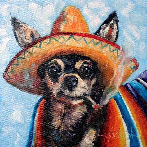 Chihuahua Painting | PETSIDI