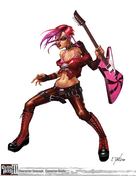 Guitar Hero Characters Female | Guitar Information