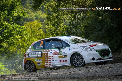 Strabello Stefano Scardoni Paolo Peugeot 208 R2 Rally Di Roma