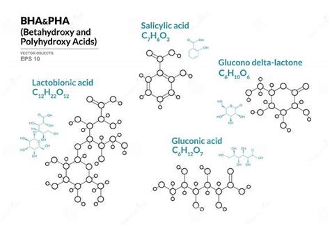 Ácidos Salicílicos Lactobiónicos Gluconicos Glucono D Lactonas Bha