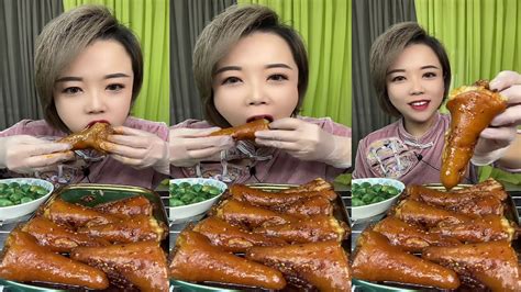 Asmr Mukbang Chinese Food 먹방 Asmr 중국먹방양갈비양대창양뇌삼겹살고기 Mukbang Eat