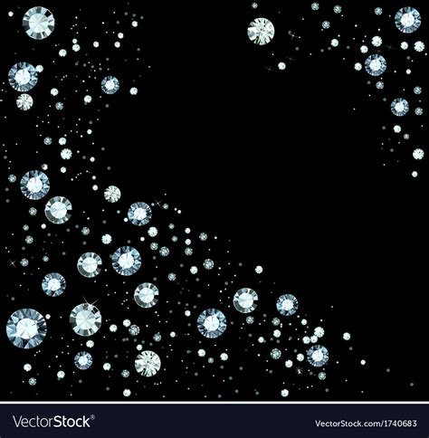 Diamond Background Royalty Free Vector Image - VectorStock