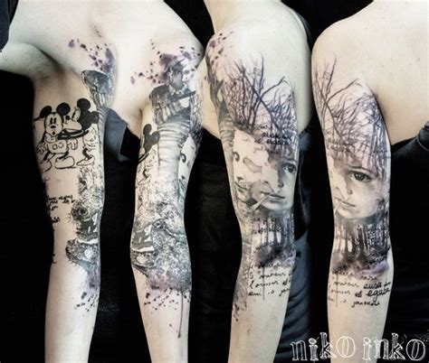 Imaginative Designs For Watercolor Tattoo Art And Design