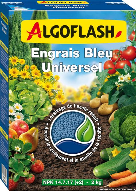 Engrais bleu universel Blaukörn 2 kg Gamm vert