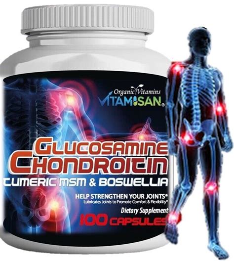 Triple Strength Glucosamine Chondroitin Msm Collagen Boswellia