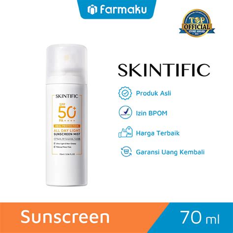 Skintific All Day Light Suncreen Mist Spf Pa Ml Farmaku