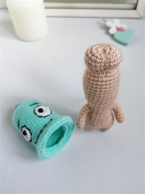 Toy Penis Crochet Penis Penis Statue Gag T Funny Etsy