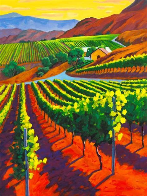 Vineyard Painting