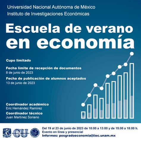 Actividades Iiec Unam Inv Econ Micas