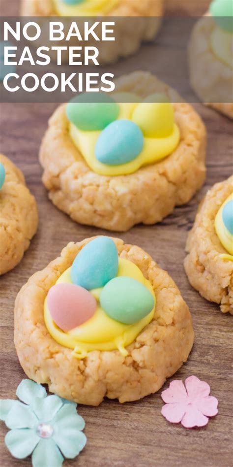 No Bake Easter Cookies Easy Easter Desserts Easter Dessert Recipes