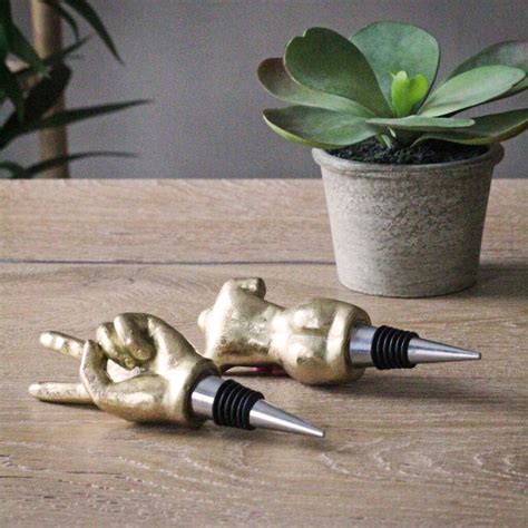 Gold Naked Lady Bottle Stopper By Sophie MacBain