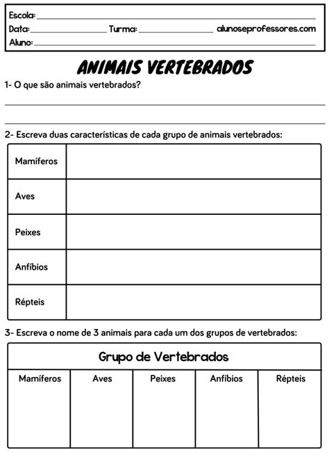 Plano De Aula Sobre Animais Invertebrados Ano PDMREA 1872 Hot Sex Picture