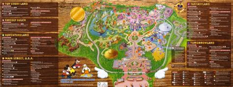 Hong Kong Disneyland Map And Brochure 2023 2005