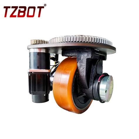 Tzbot China Manufacture 1500W 48V Horizontal Driving Agv Wheel With