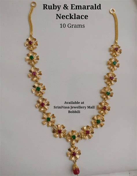 Traditional Gold Necklace Designs In 10 Grams