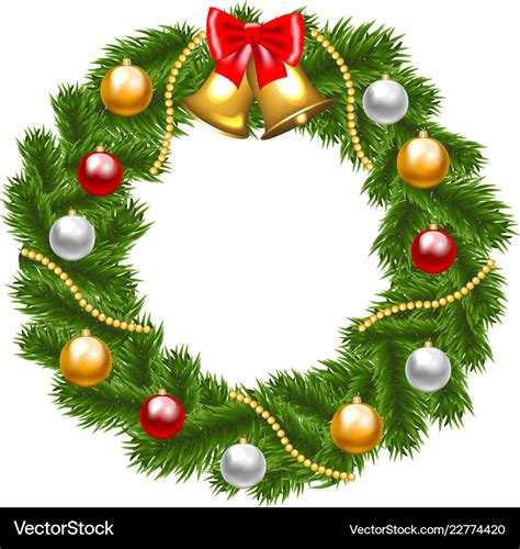 Christmas baubles Royalty Free Vector Image - VectorStock