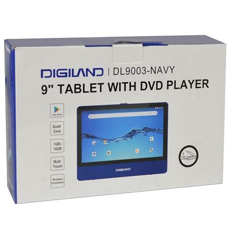 DL9003 Digiland 2 In 1 Android Tablet DVD Player Quad Core 1 3GHz