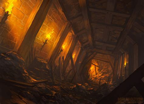 Creating A Dungeon By Noahbradley On DeviantArt Fantasy Landscape