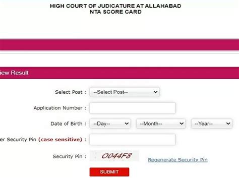 Allahabad High Court Result Out For Aro Ro Ca Recruitment