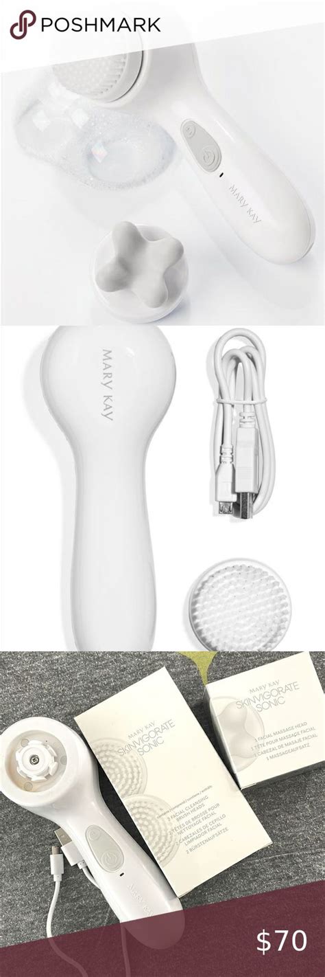 MARY KAY Skinvigorate Sonic Brush with 2 Heads | Mary kay skinvigorate ...