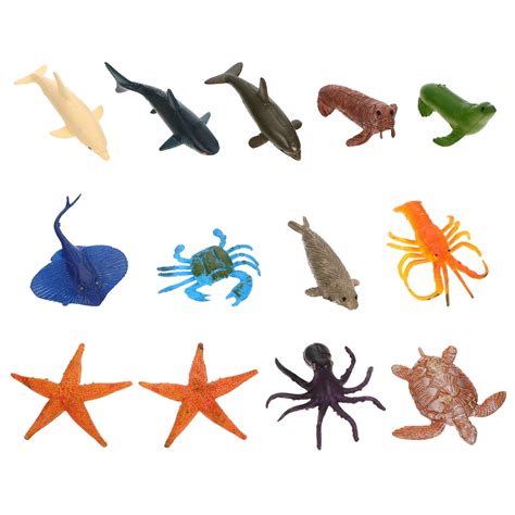 Animal Sea Animals Figures Life Ocean Marine Figurine Toys Kids Model