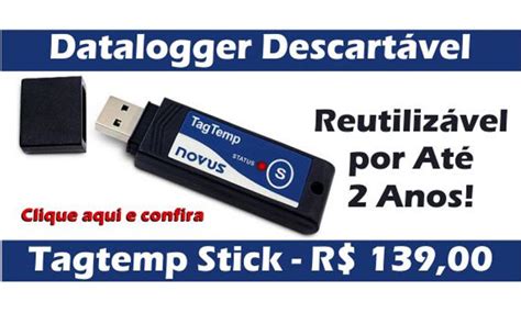 Datalogger Descartável Tagtemp Stick R 13900