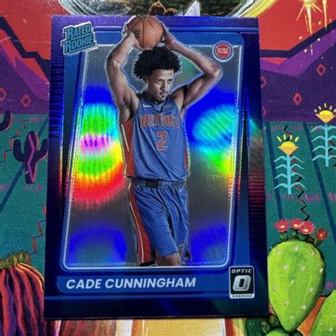 Cade Cunningham Purple Rated Rookie Optic Prizm RC EBay