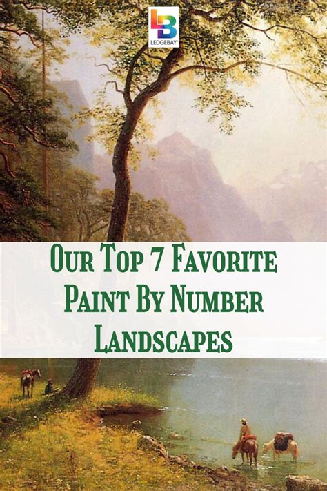 Our Top 7 Favorite Paint By Number Landscapes | Paint by number ...