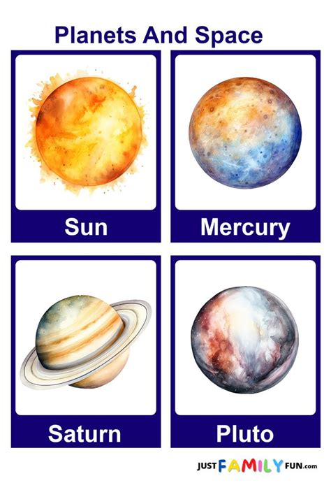 Free Printables Of Planets Planet For Kids Solar System Pictures
