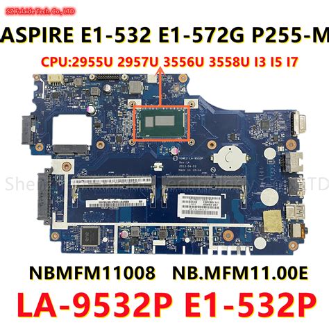 V We La P For Acer Aspire E E G P M Laptop Motherboard