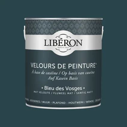 Libéron muurverf Velours de Peinture Bleu des Vosges fluweel mat 2 5L